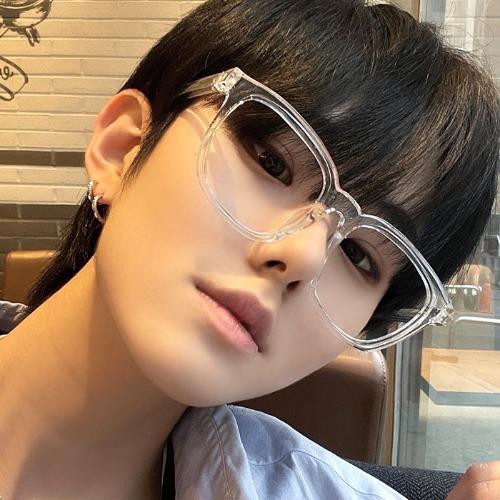 [GKF-0048]빅 프레임 사각 뿔테 안경테