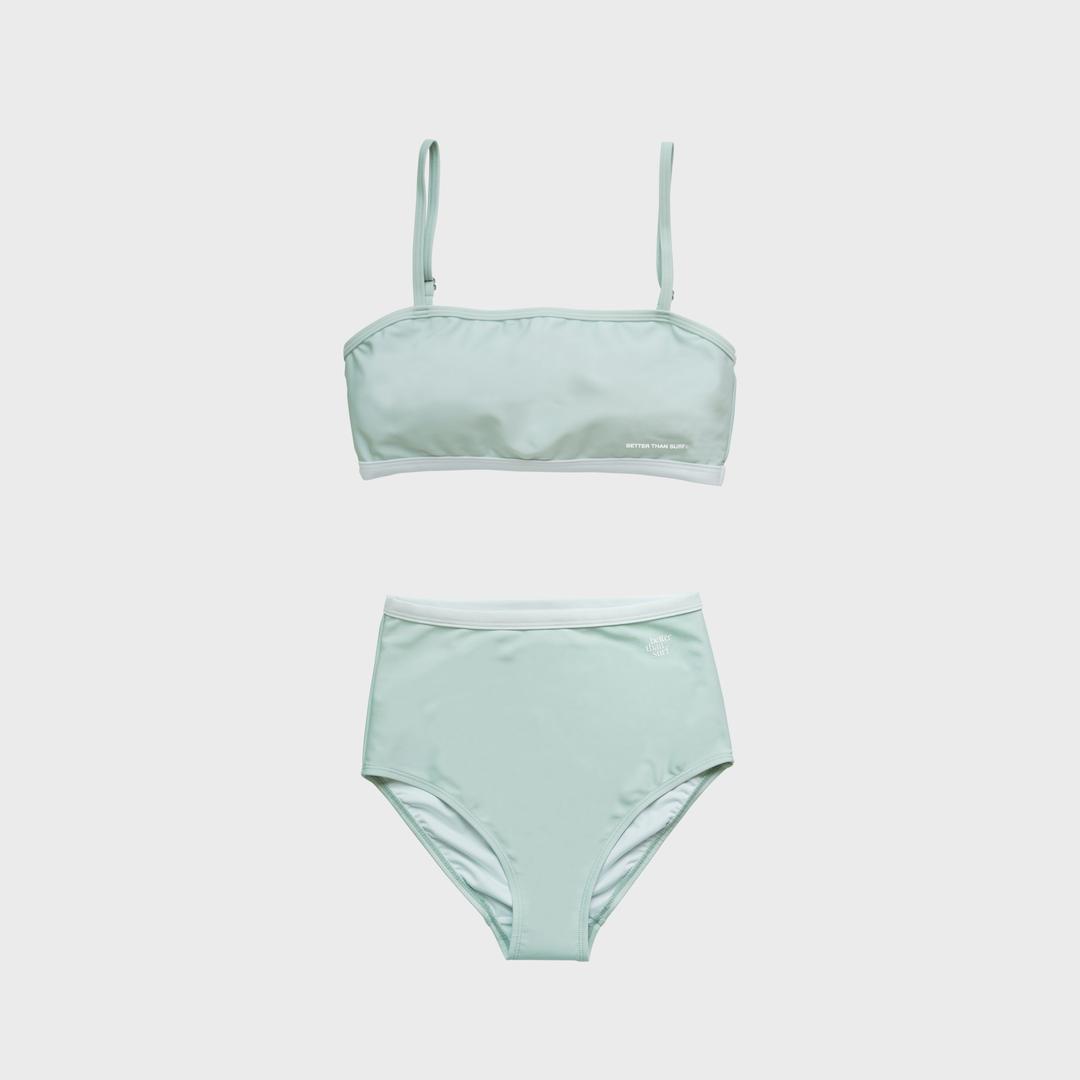 [BETTER THAN SURF]SWIM T-LINE BIKINI - OLIVE GREY 스윔 T라인 비키니