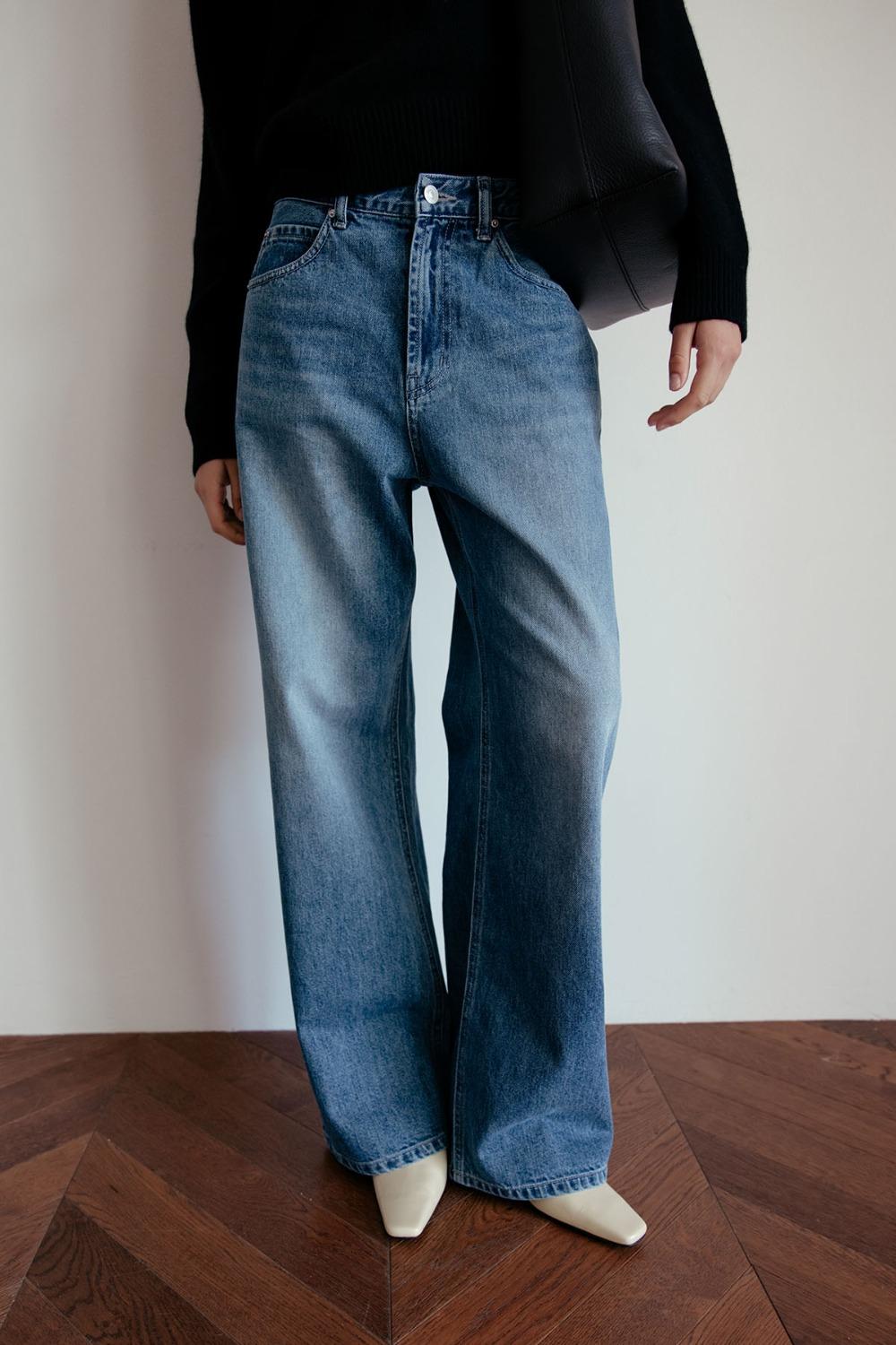 Rust Loose fit Denim (Blue)