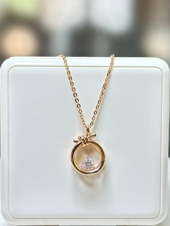 이런 상품 어때요? 스타일러스 골든듀AMC 14K (kr) 262100003 N프레첼라운드3 목걸이