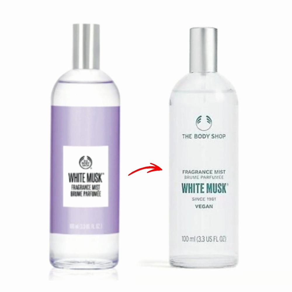 더바디샵 화이트머스크 후레그런스 바디 미스트 100ml