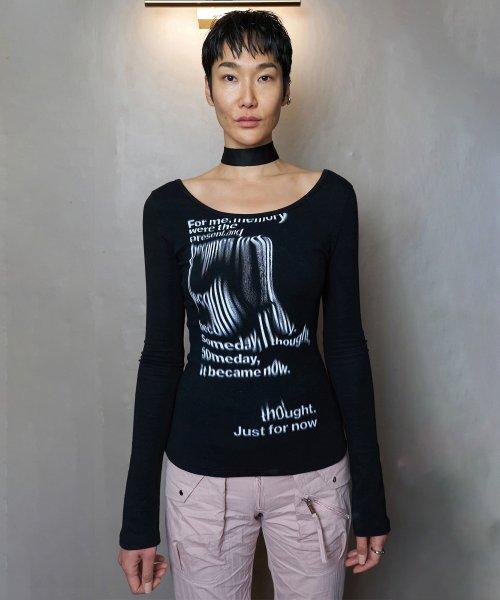 FLOW SLIM FIT LONG SLEEVE BLACK