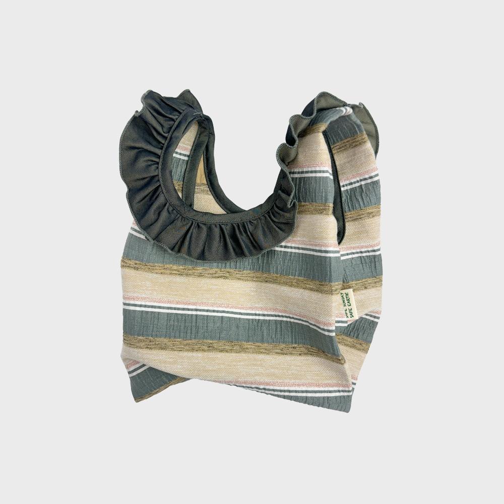 [세이프선데이]  원마일 프릴백 (자카드 카키)