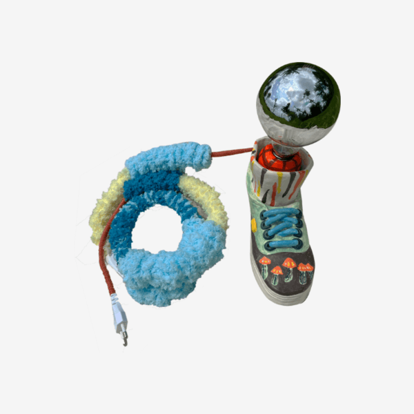 YOIZYRECORD | Stripe Mushroom Shoes Lighting