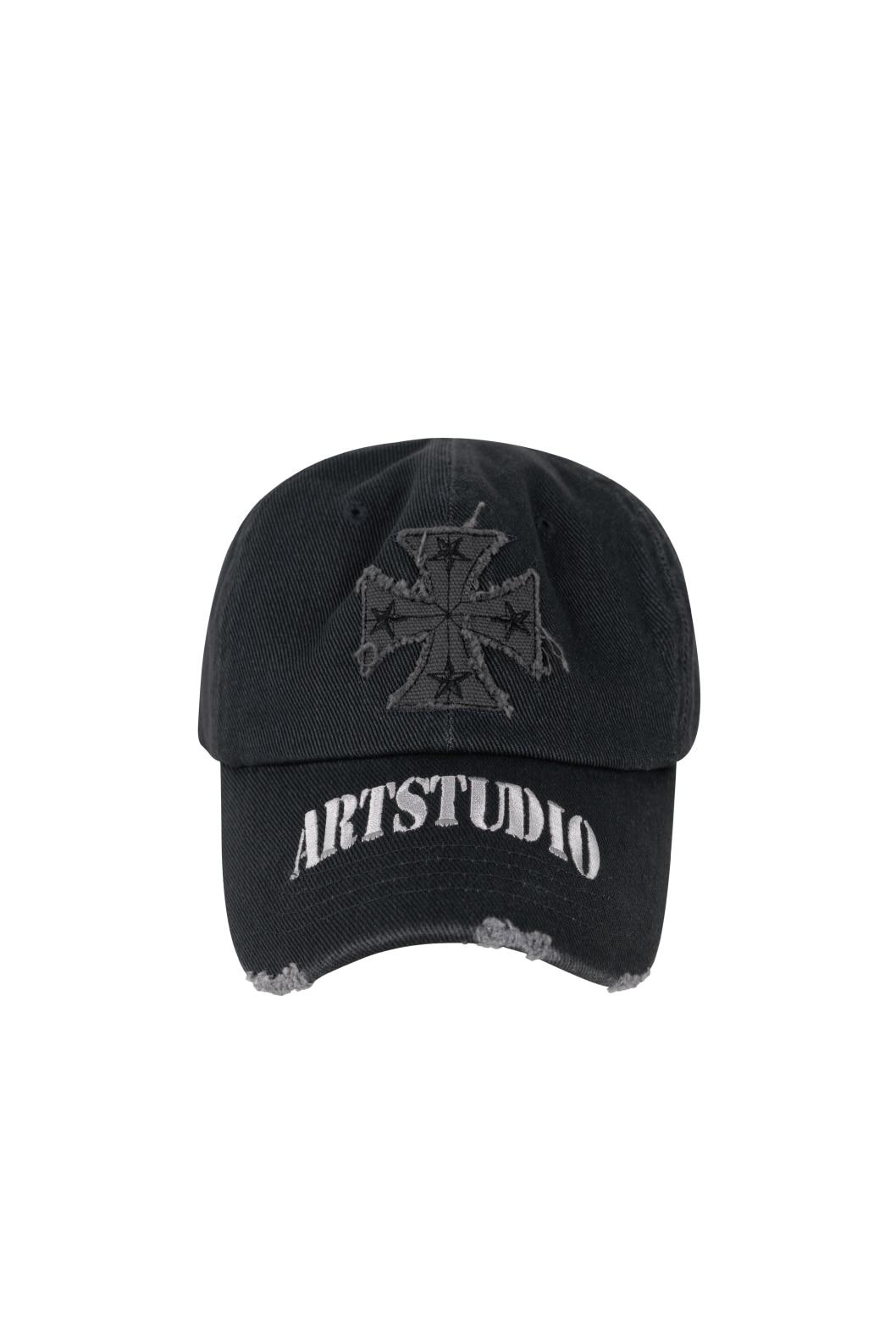 CROSS DESTROYED CAP (BLACK)