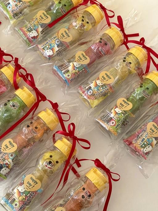 🐻스티커무료🐻해피베어 물병 구디백 어린이집 유치원