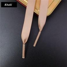 실크 신발 끈 새틴 리본 1cm 플랫 여성 운동화 신발 끈 부츠 끈 신발 길이 80CM 100CM 120CM 150CM