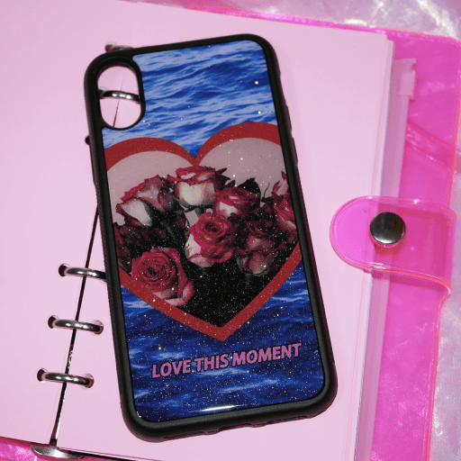 바다 장미 레진케이스