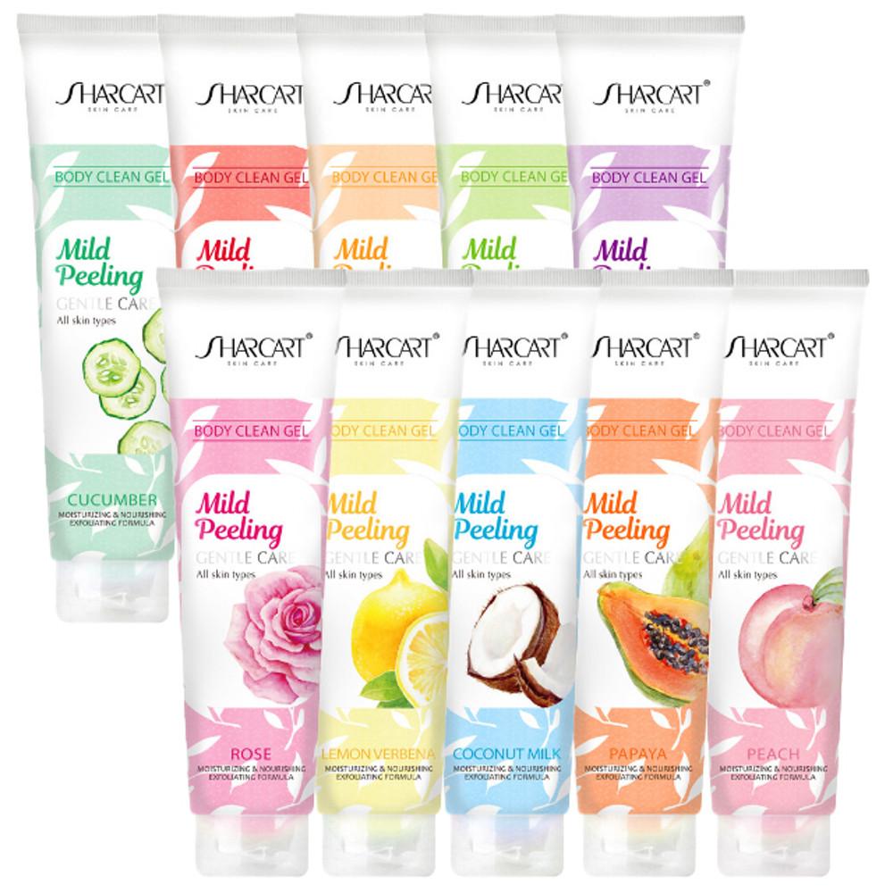 샤카트 필링젤 페이스 앤 각질제거 발뒤꿈치 바디 스크럽 때필링 310ml