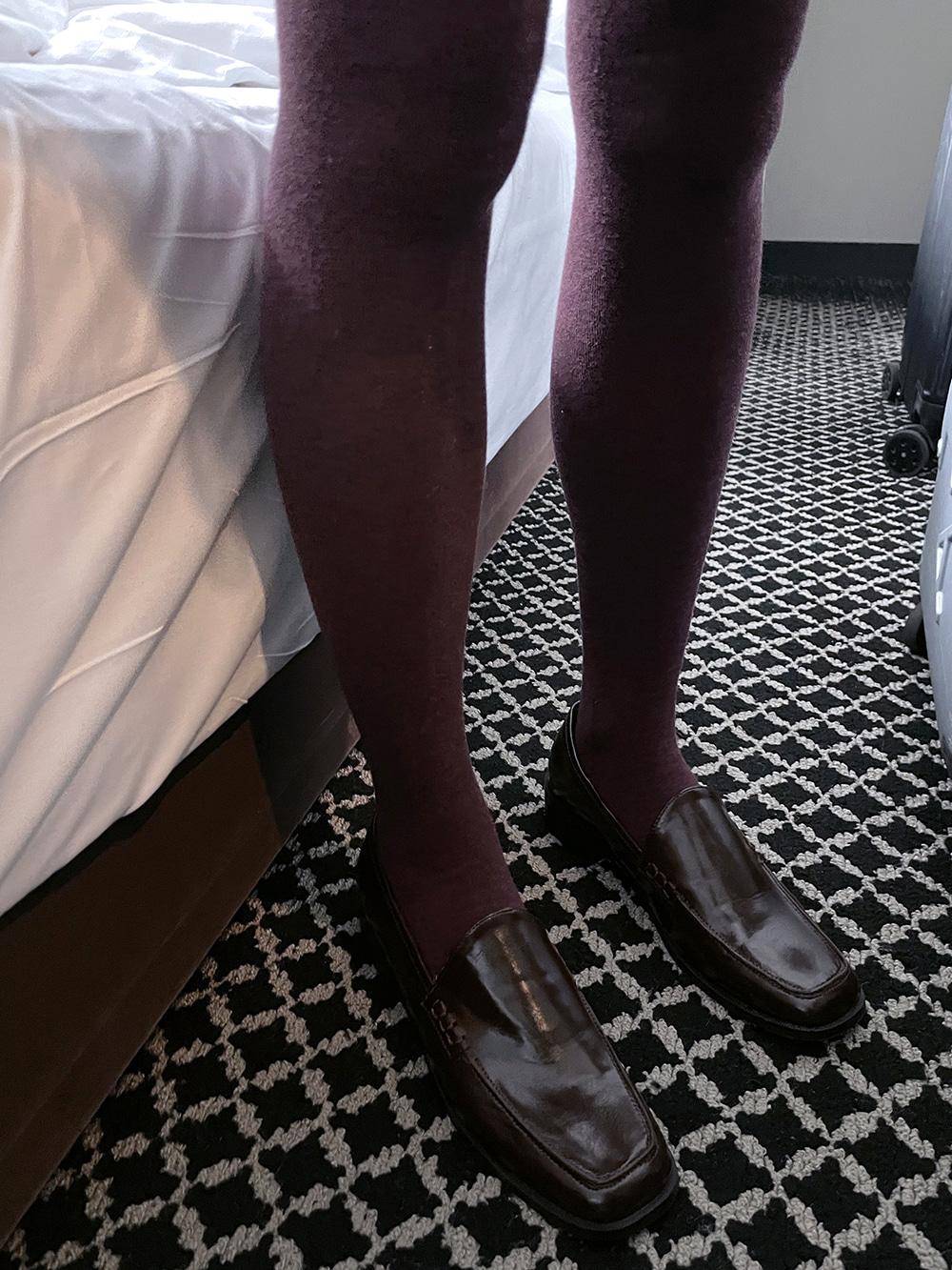 당일발송) color cotton stocking