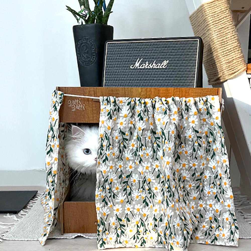 가티가티 고양이 모듈형 숨숨집 하우스 동굴 집