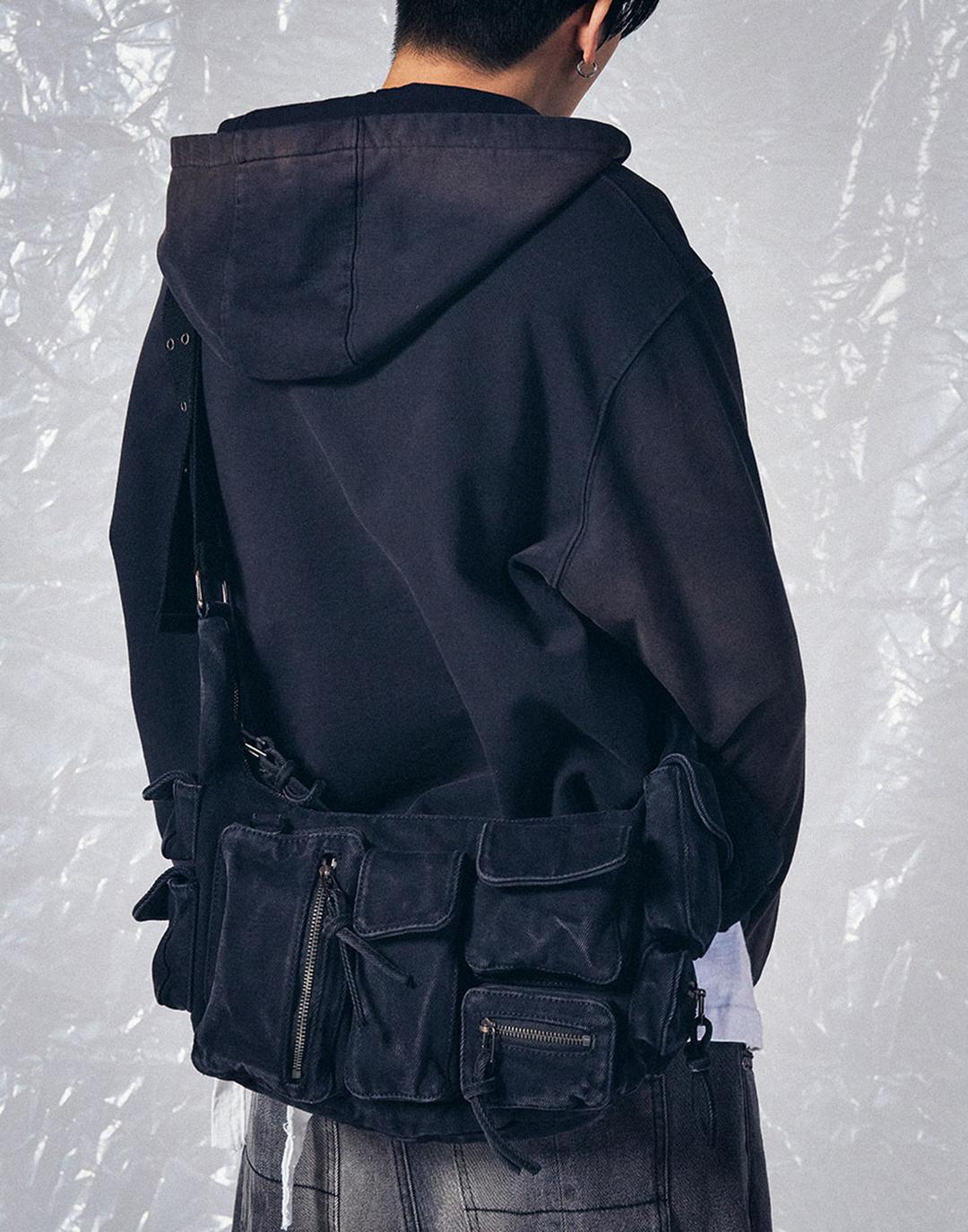 Wasted Cargo Bag (Charcoal)