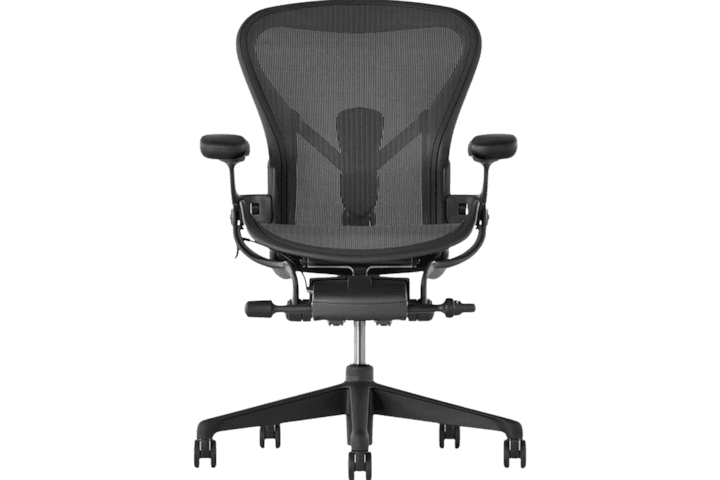 허먼밀러 에어론 체어 풀옵션(그라파이트/미네랄)