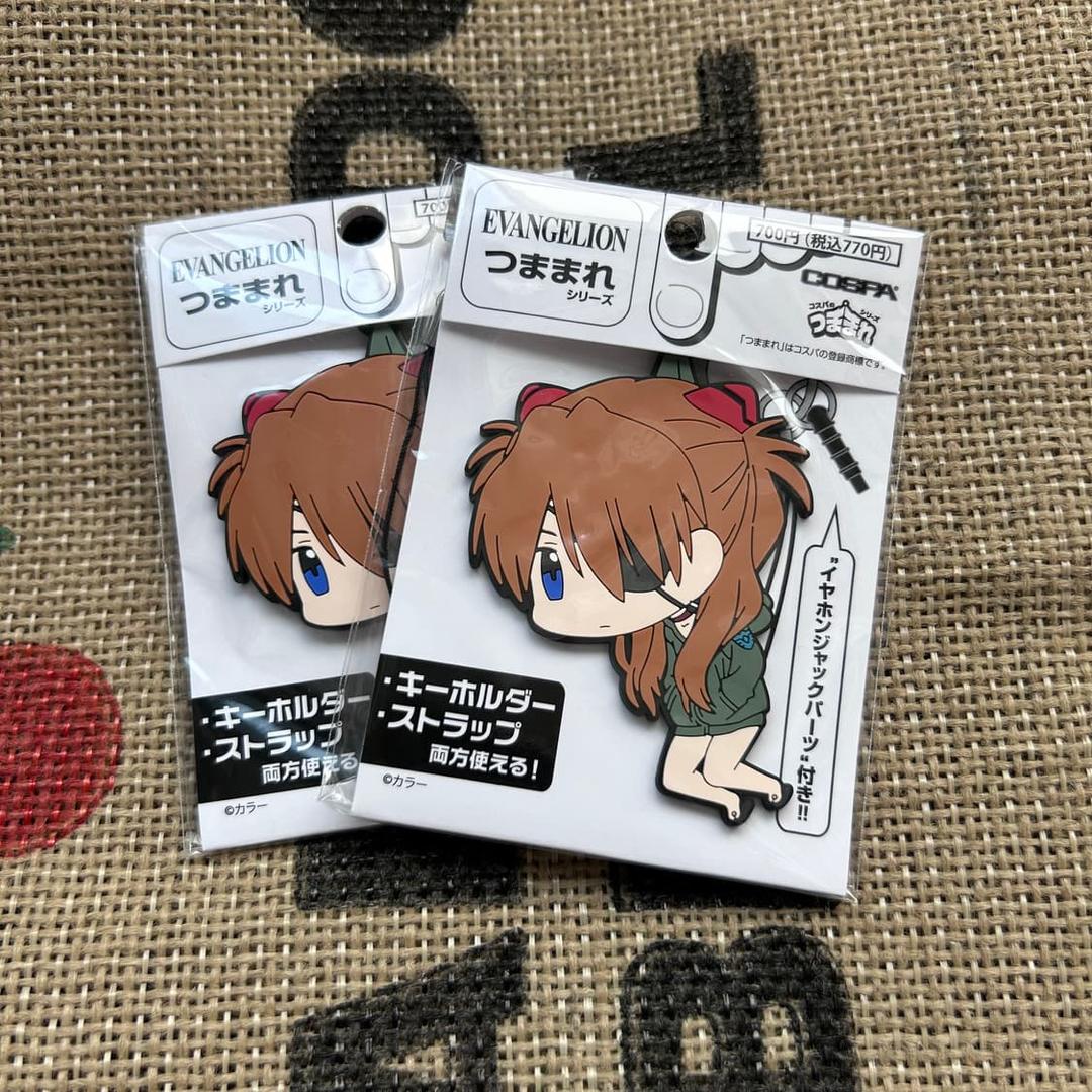 (새상품) 코스파 에반게리온 키링 열쇠고리 굿즈 아스카 후드티 | 후루츠패밀리