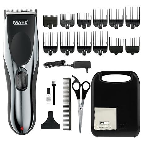 Wahl Clipper 충전식 유선/무선 헤어컷 및 트리밍 키트, 머리, 수염 및 모든 신체 모발 관리용, 모델 79434