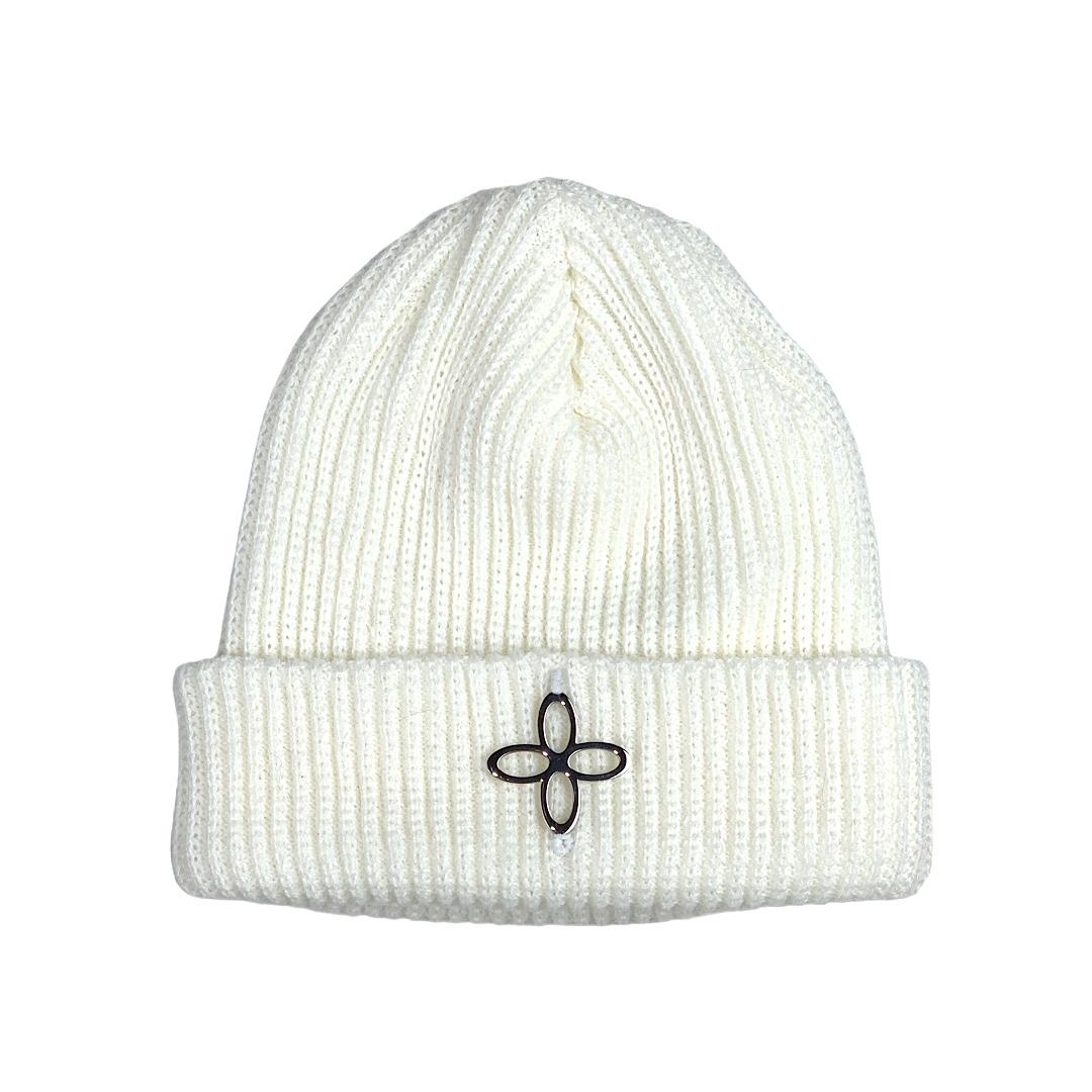 surgery clover logo beanie 'white'