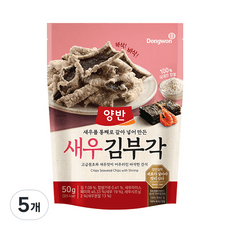 양반 새우 김부각  50g, 5개