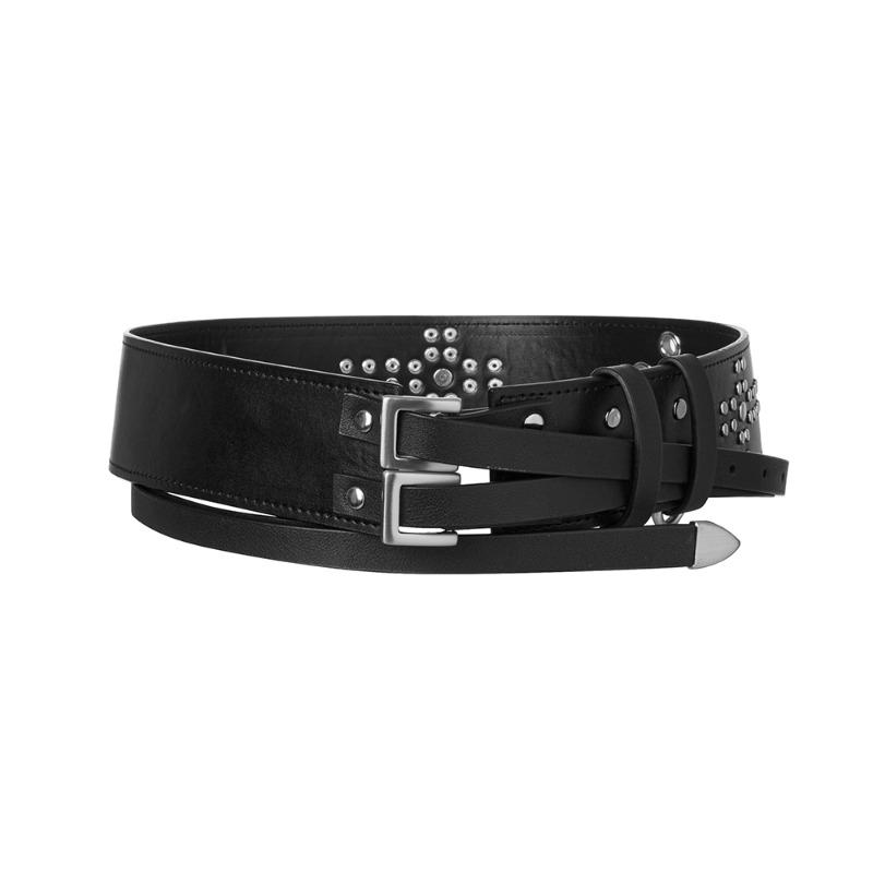 (2월 16일 순차배송)CRUX STUD BELT (BLACK)