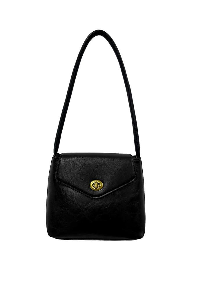 NO.181 BLACK PAUL SHOULDER BAG