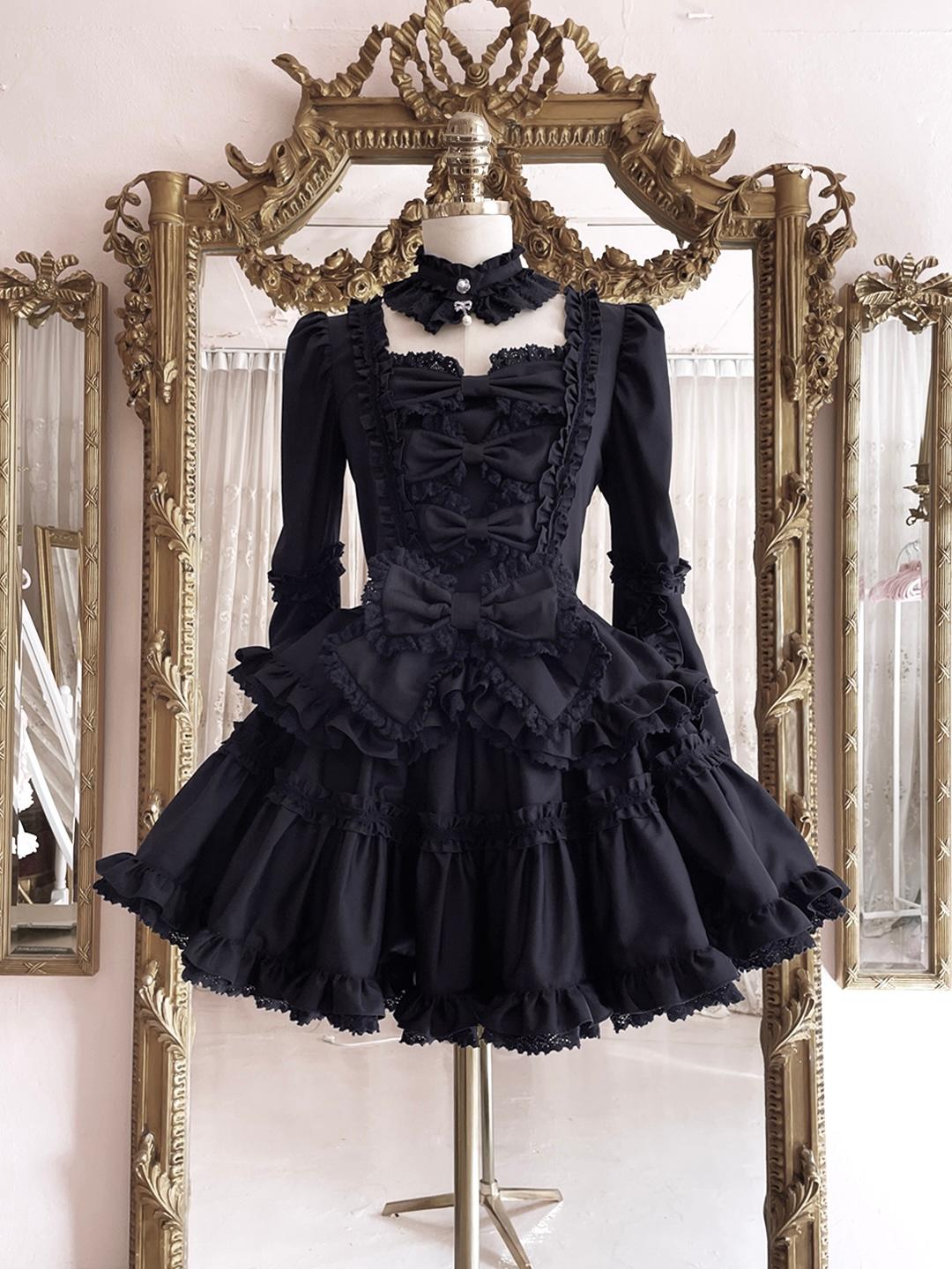 ♥ Rococo Princess Dress Set ♥ (black rose)