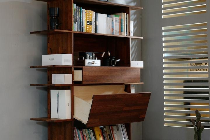 일파만파  다다익선 책장 북선반 거실장 1단