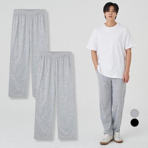 캐럿 데일리 와이드 팬츠 2장 - 하의류 | 쿠팡