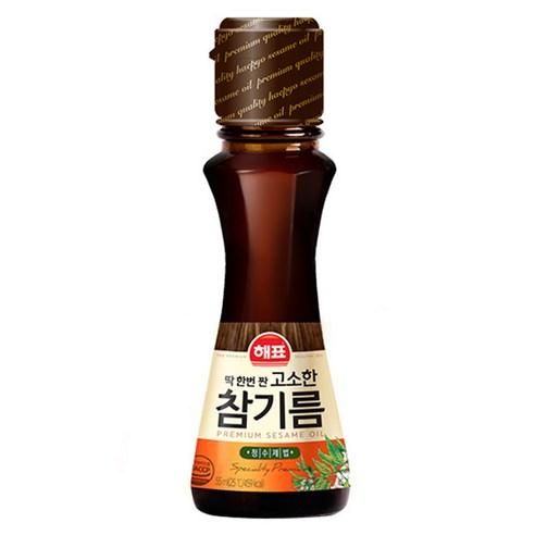 해표 고소한 참기름, 55ml, 1개 - 참기름 | 쿠팡