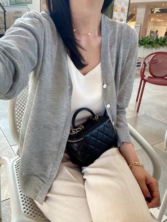 이런 상품 어때요? [이달의쇼핑특가10% 살안타템♥] 호멜 린넨 시스루 브이넥 긴팔 가디건(9color)