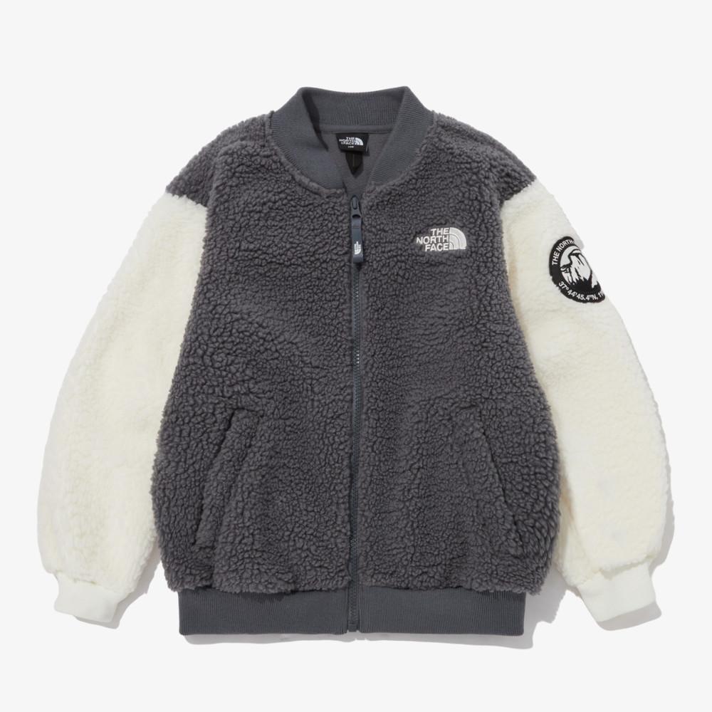 노스페이스 23FW 키즈 뽀글이 후리스 자켓 리모 플리스 봄버 NJ4FP53S CHG
