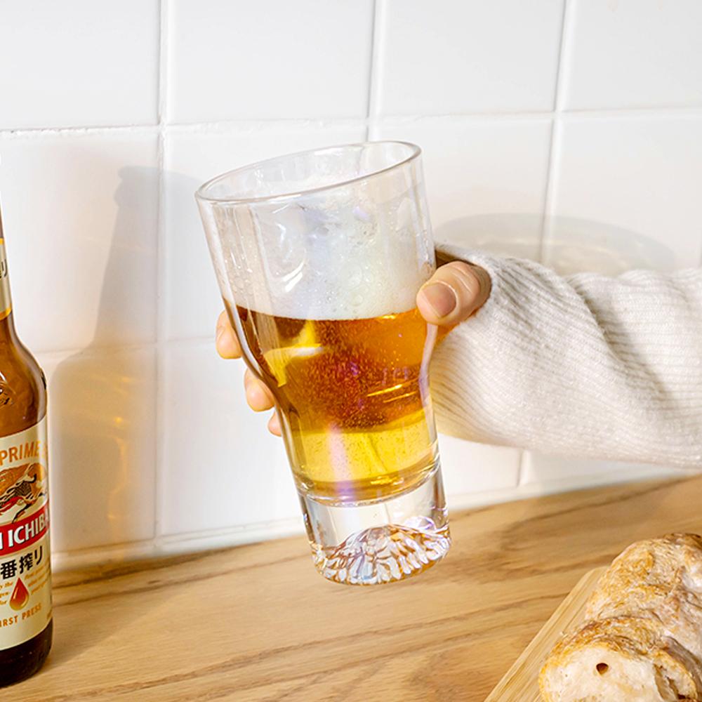 맥주컵 잔 홀로그램컵 오로라컵