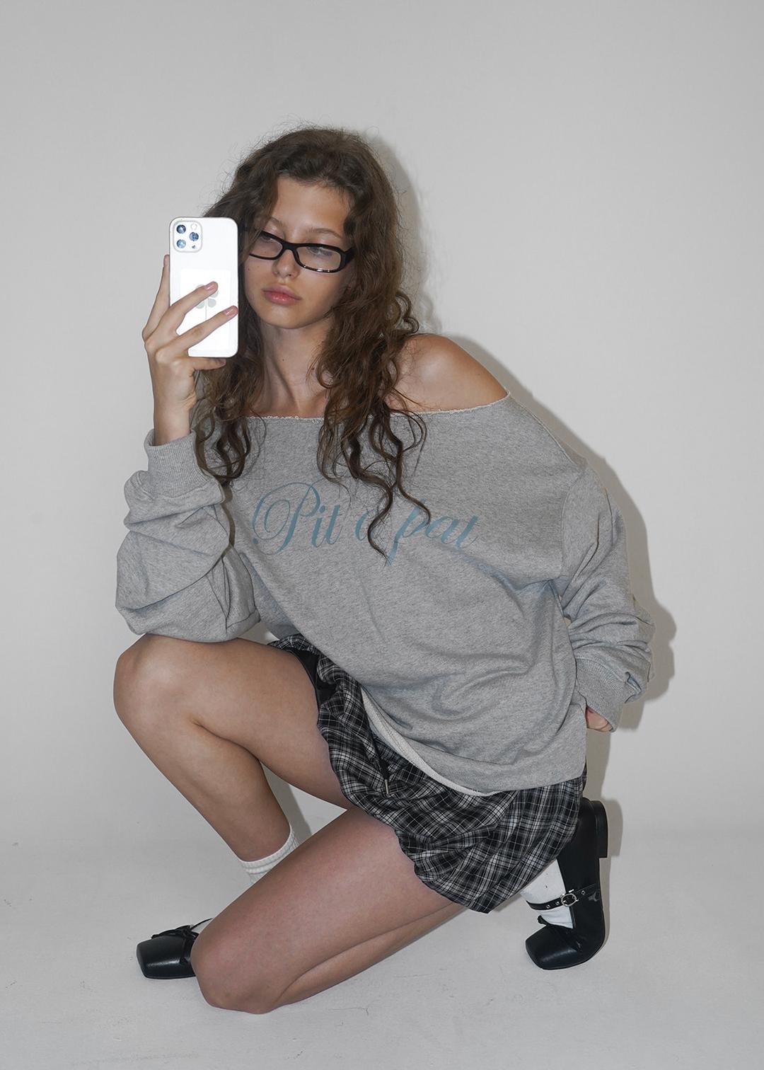 [MADE] 키피니 보트넥 프린팅 긴팔티