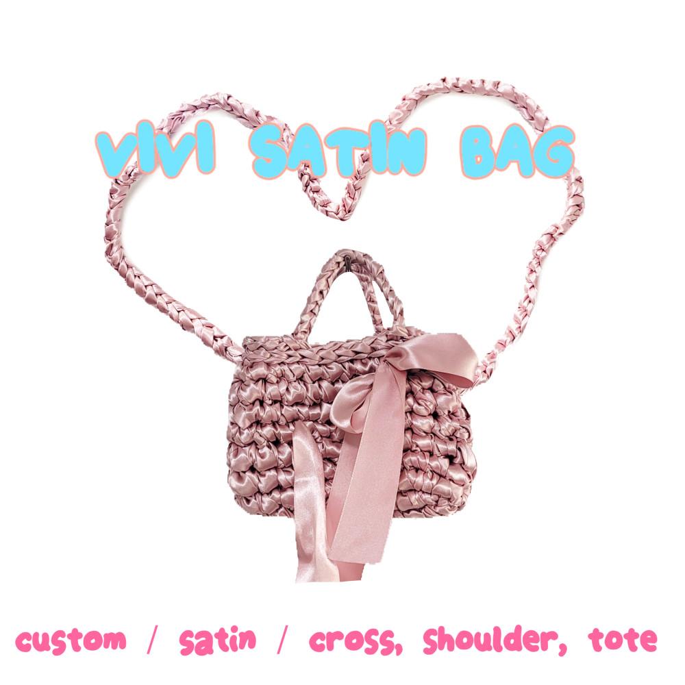 [S/S NEW] VIVI SATIN BAG