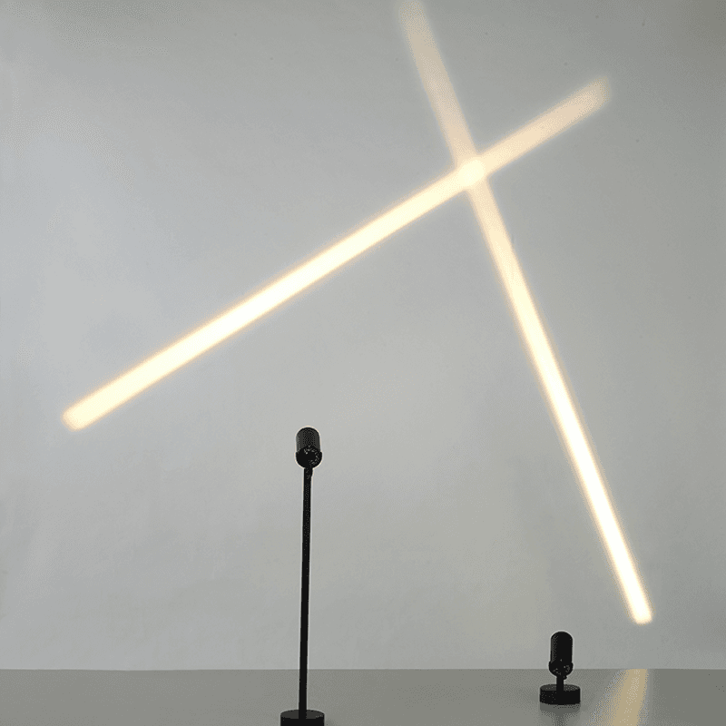 레이저 LED 6W 스탠드 외부 잔디등 테라스조명 정원등 야외잔디등