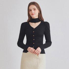 초커넥슬림퍼프소매니트 PBBF3W3KT2431