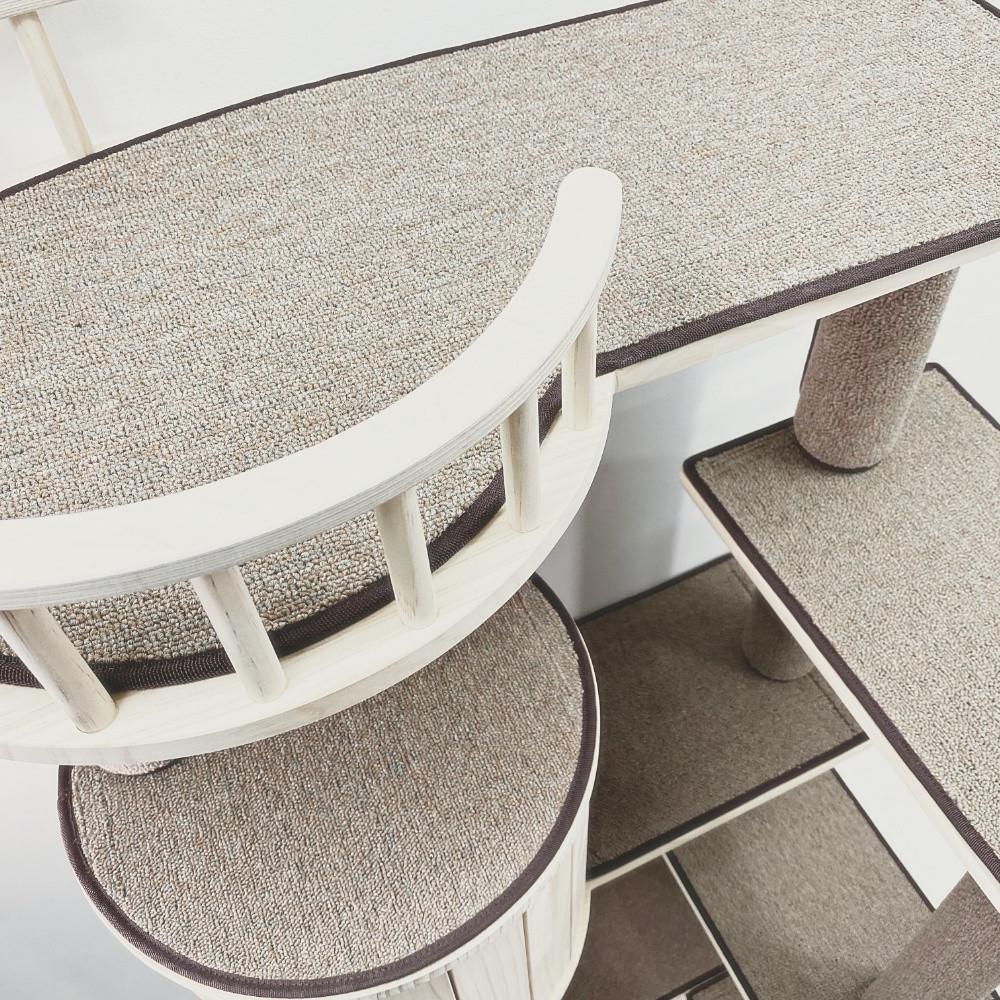 뚱냥이도 안전 튼튼한 원목 대형 중형 5단 캣타워 스크래쳐 숨숨집 옵션없는 구성 베란다