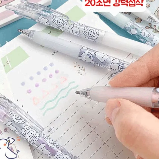 [20초뚝딱/초강력풀펜] 휴대용 접착 풀펜 글루펜 다꾸펜 접착제 데코펜 포일펜 풀 포일 캘리그라피 다꾸 노꾸 다이어리꾸미기