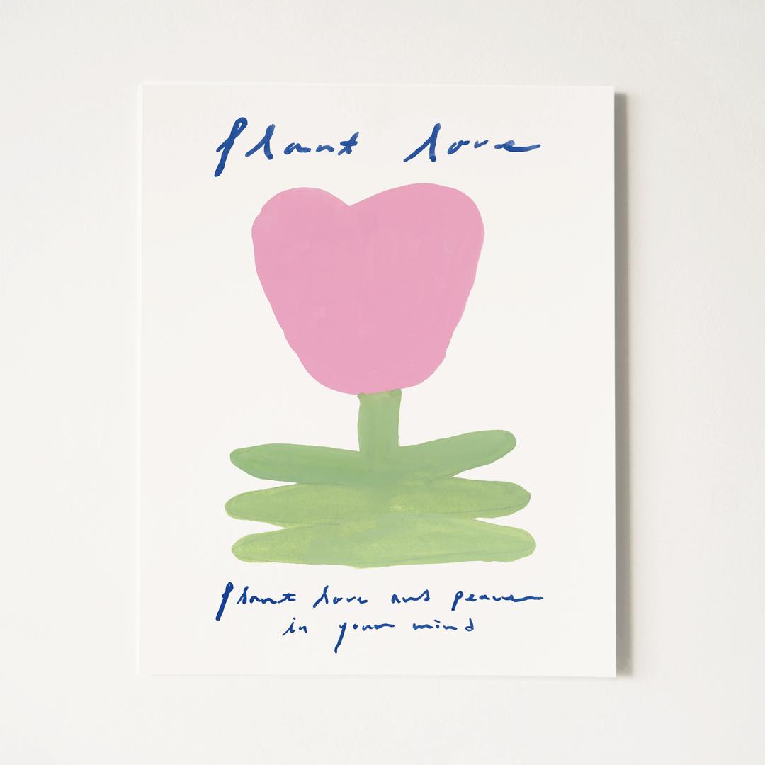 Mini Poster-Plant love