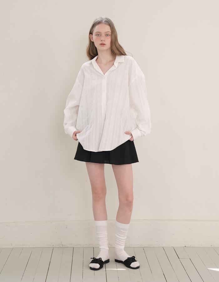 Lina skirt pants_black