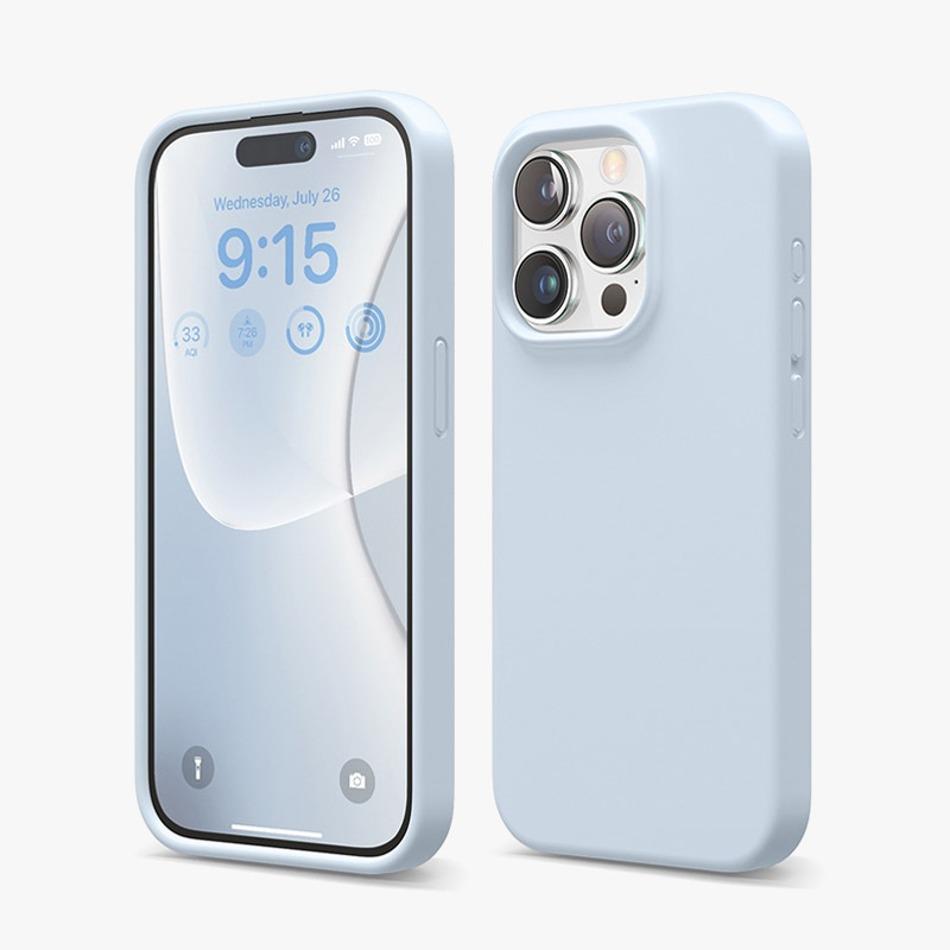 엘라고 아이폰15 플러스 프로 프로맥스 실리콘 케이스
