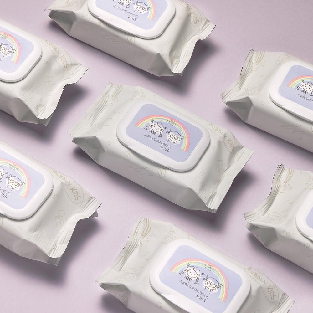 정샘물 키즈 소프트 클렌징 티슈