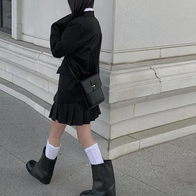 [단품가능] 빌 베이직 오버핏 자켓 스커트 셋업 세트