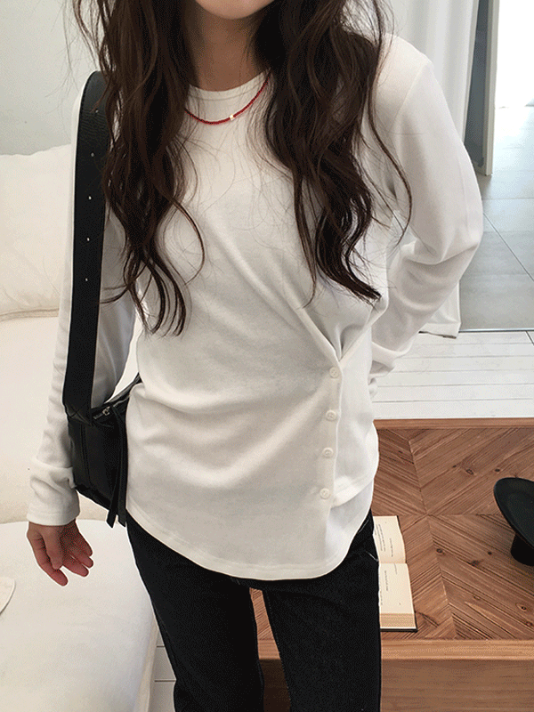 루이지 버튼 긴팔티