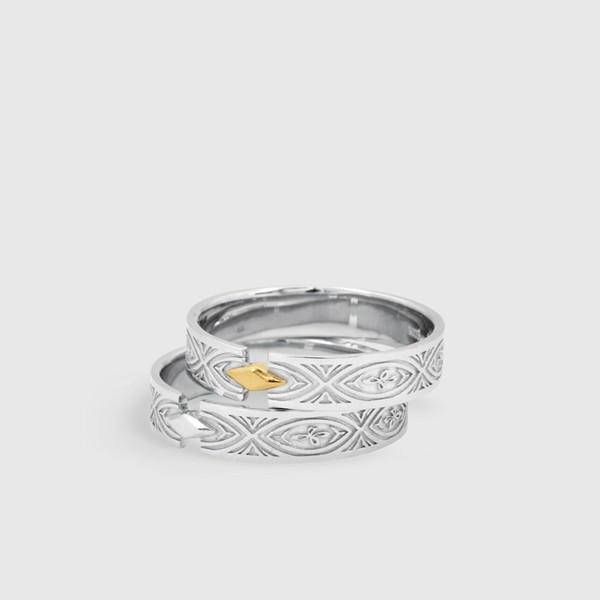Victorian etching couple ring 빅토리안 에칭 커플링(남성용)