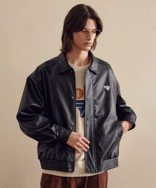 플레더 블루종 [BLACK]