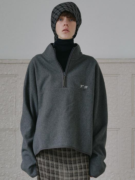 Via Anorak fleece (Gray)
