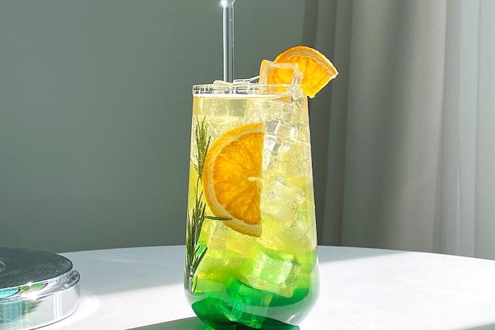 1+1 셀레나다이아 무지 하이볼 470ml 내열유리컵 홈카페 투명