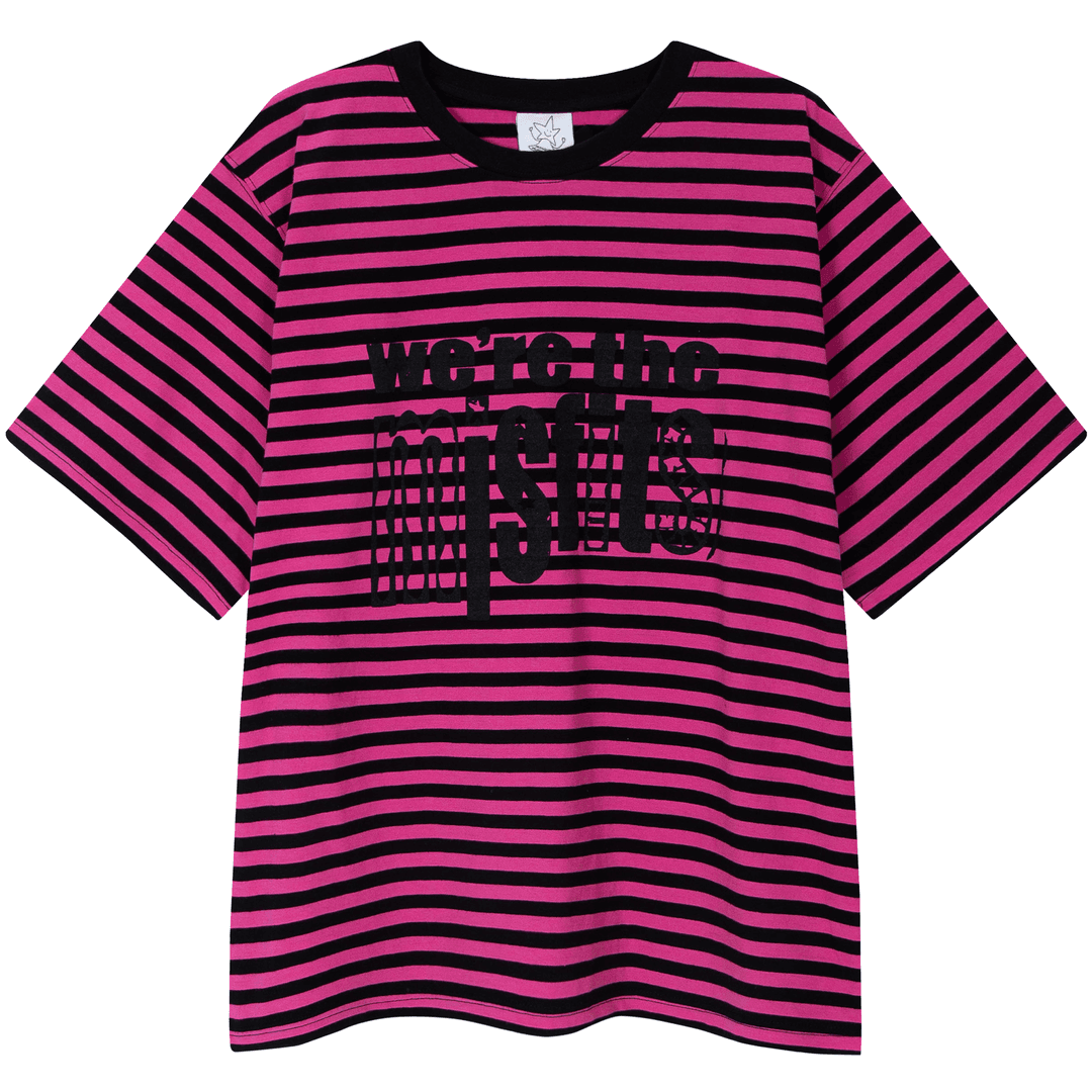 we're misfits T-SHIRTS (Pink/Black)