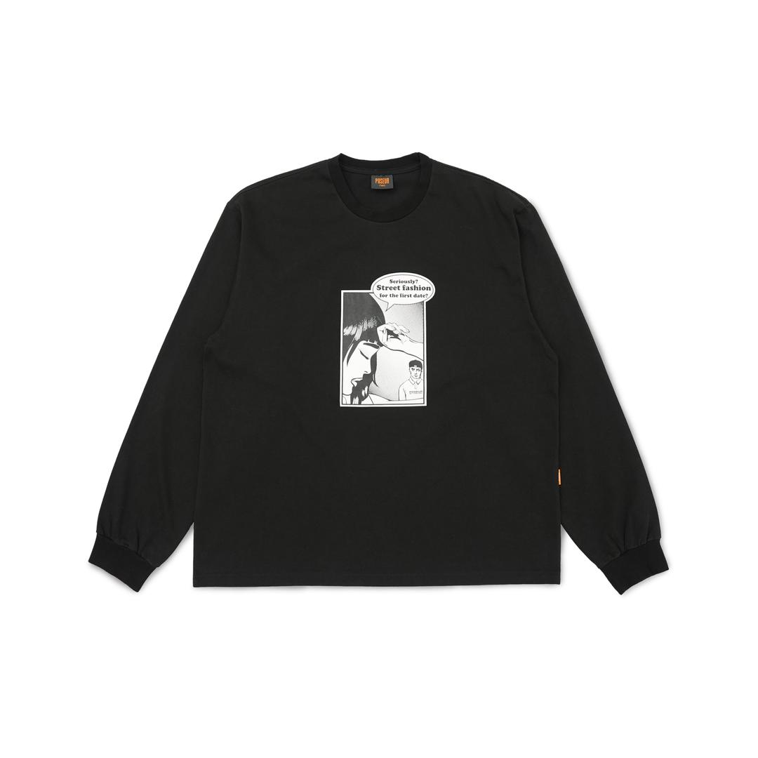 SOGAETING LS TEE / BLACK