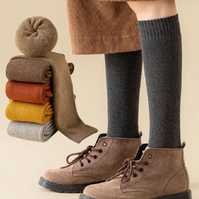 [1+1할인]슬림핏 숏 니트 니삭스 분산압박 오버니삭스 패션 골프 방한 롱 양말 6가지 색상 고탄력 밴드