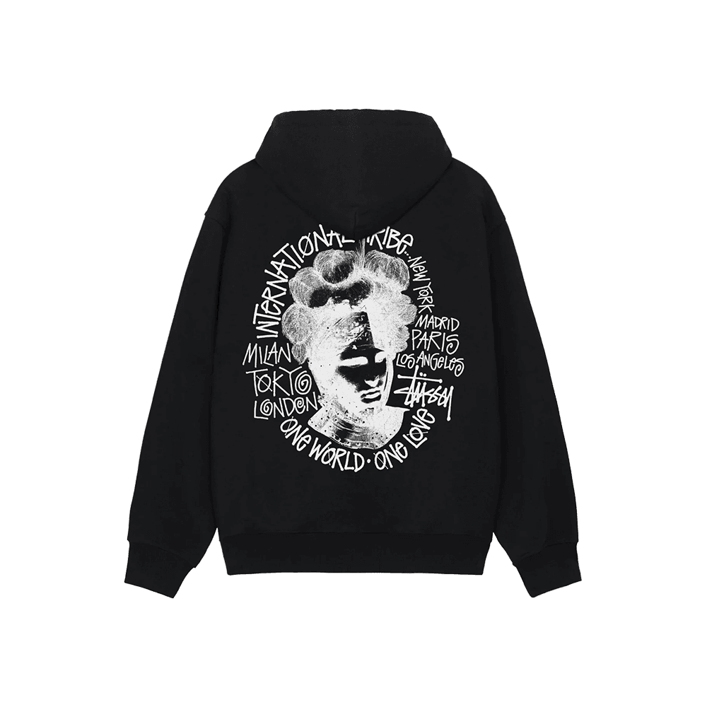 스투시 카멜롯 후드 블랙 (24SS)